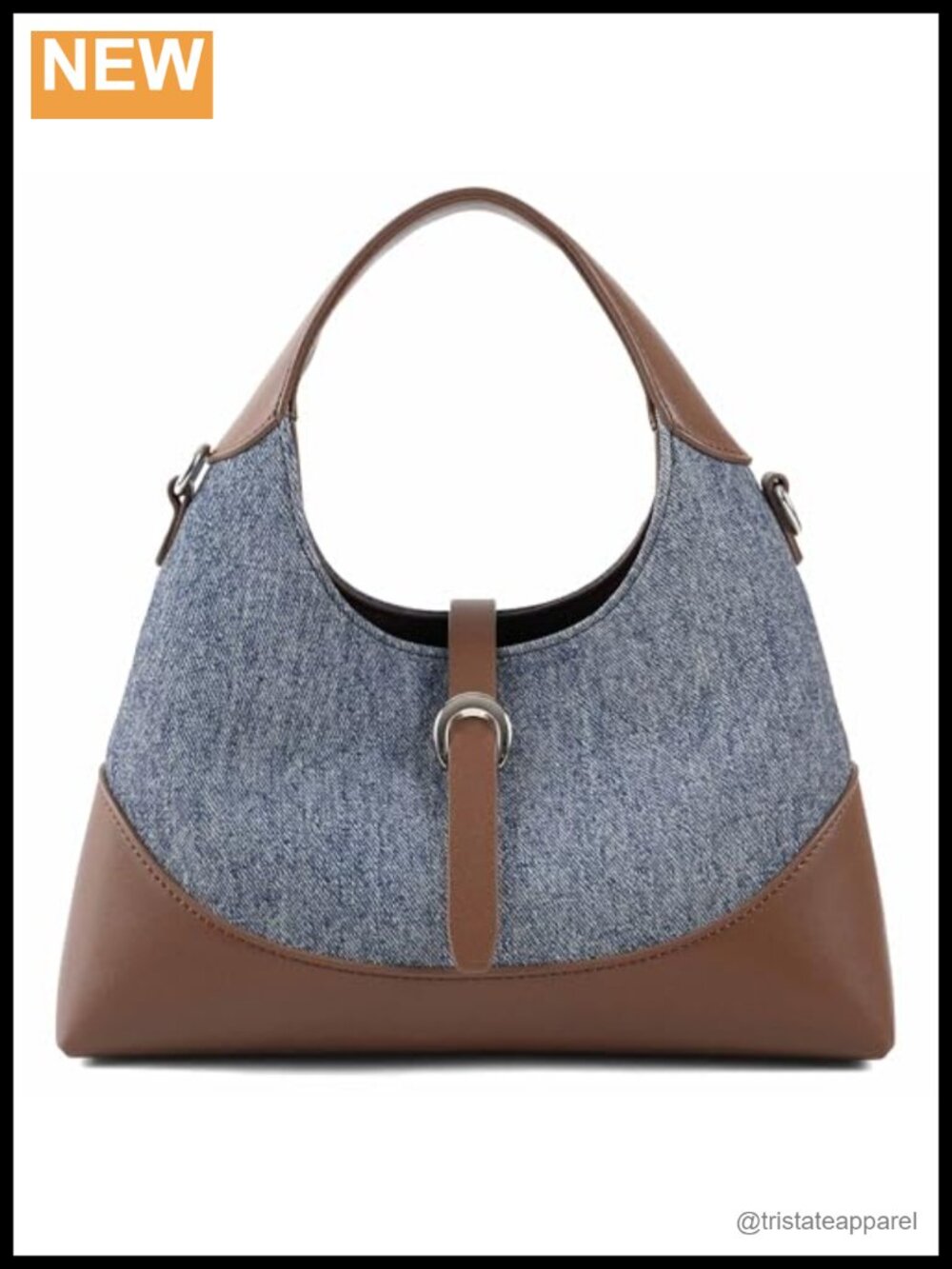Faux Leather Crescent Hobo Bag Top Handle Adjustable Crossbody Women